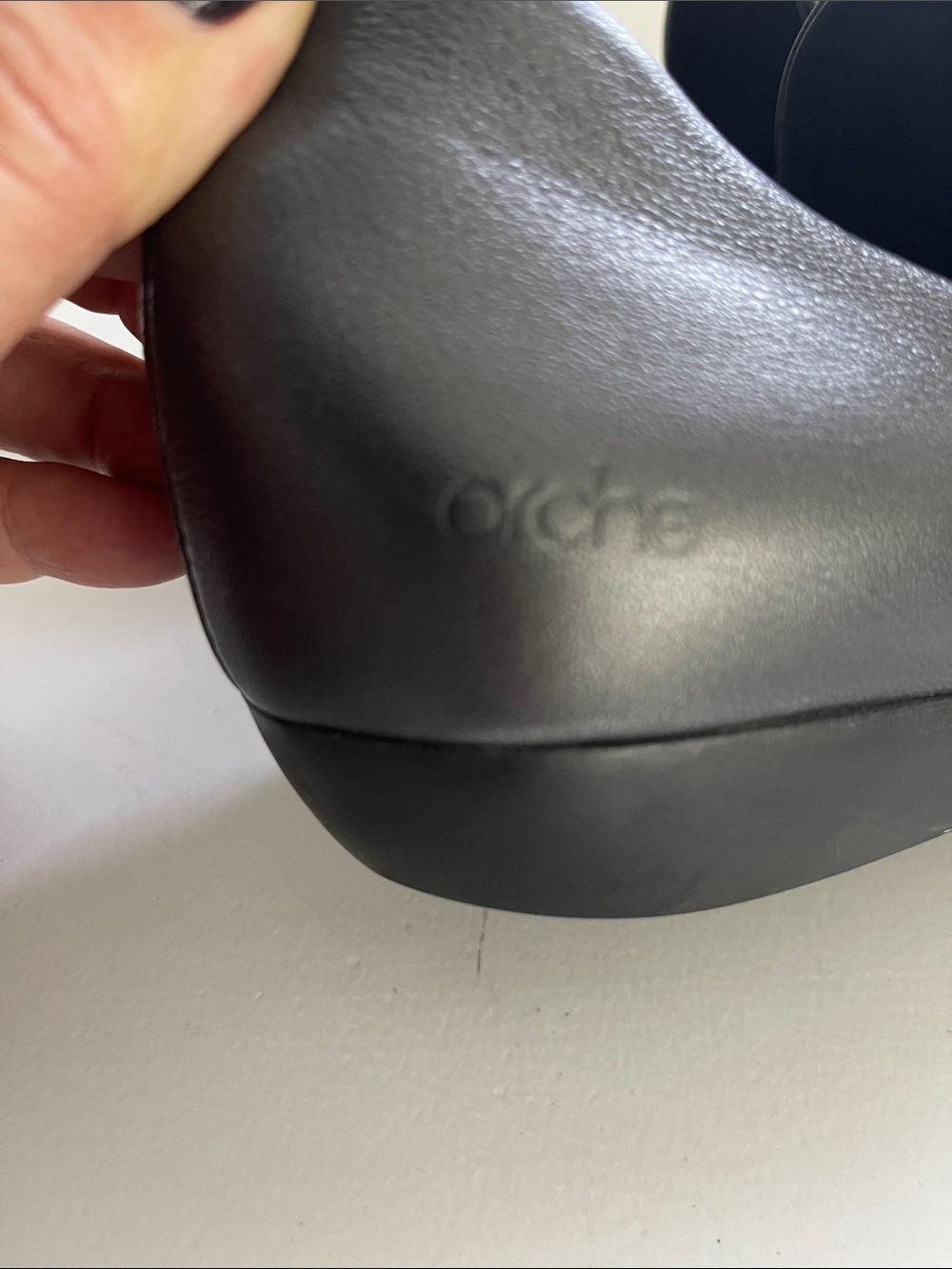 Arche Onyroa Leather Bootie, Black Size EUR 39 US 8 - Picture 4 of 7